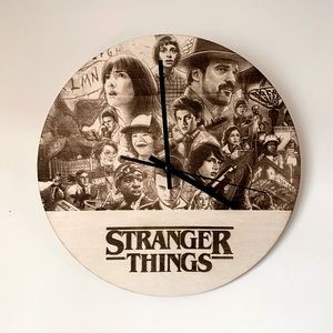 Stranger Things Wall Clock
